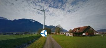 Visual created with Windplanner